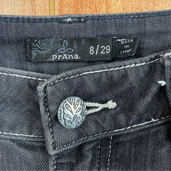 Prana Kayla High Rise Stretch Dark Wash Jeans - Picture 3 of 13